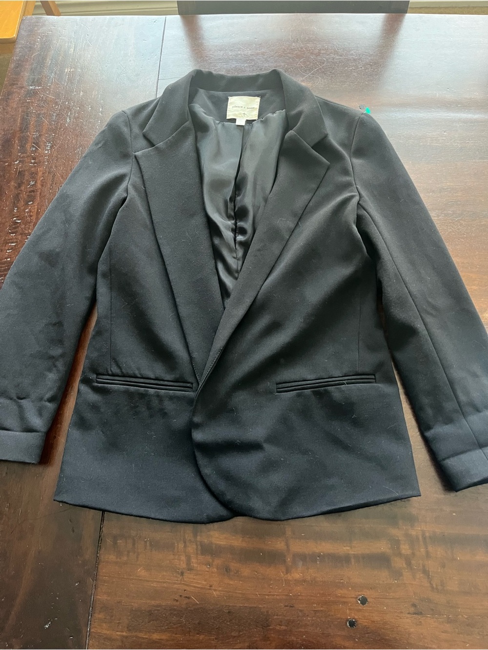 silence + noise Black Tailored Blazer